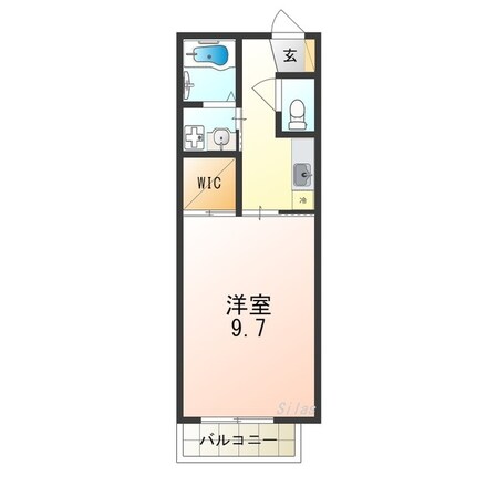 白鷺駅 徒歩22分 2階の物件間取画像